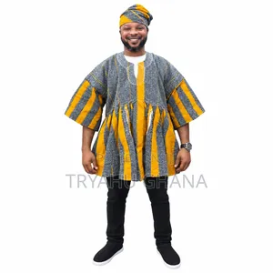 Tryahu Batakari Smock Hub - Authentic Ghanaian Traditional Wear