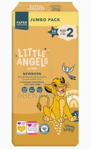 Little Angels Diapers Size 1 & 2