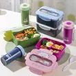 Kids Lunch Bowl with Water Bottle - 2