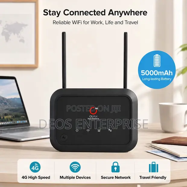 OLAX AX8 Pro 4G LTE Cat 4 Router - 1