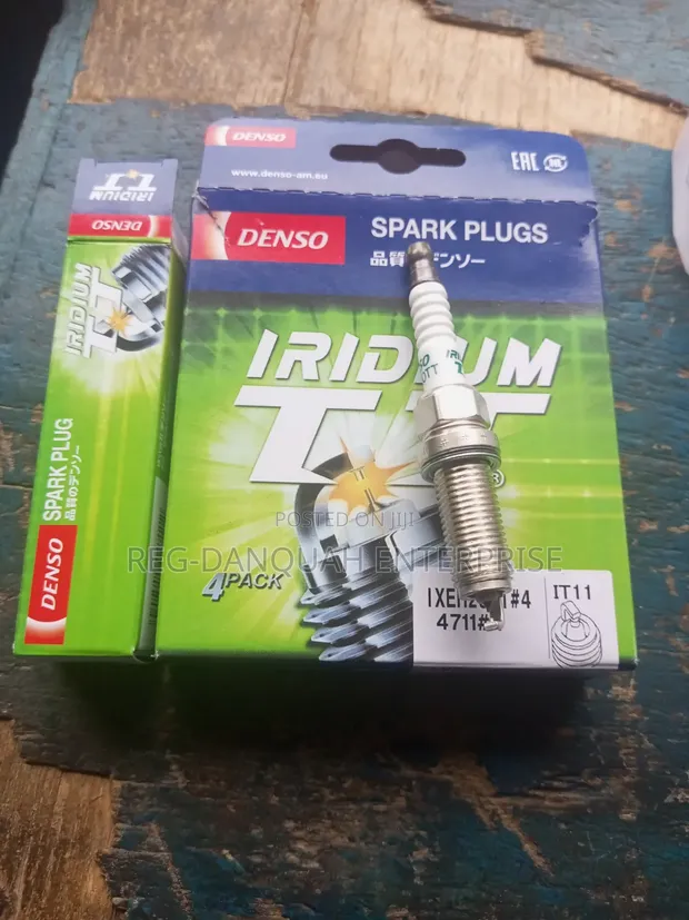 Original Denso TT Spark Plugs (14 Long) - 1