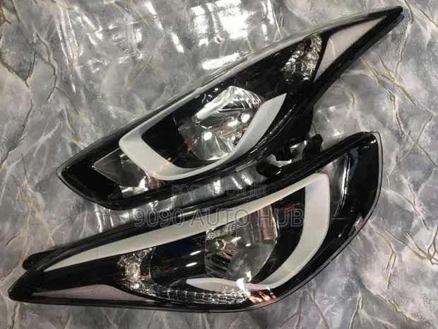 Hyundai Elantra Headlight - Foreign Used (2011-2016) - 1