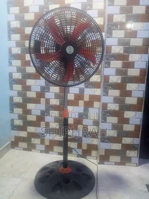 Astro Standing Fan - Black