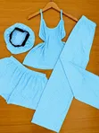 4 in 1 Women's Nightwear Set - 2