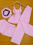 4 in 1 Women's Nightwear Set - 3
