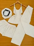 4 in 1 Women's Nightwear Set - 5