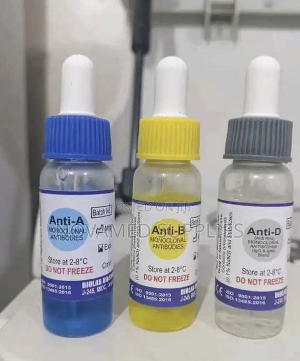Blood Grouping Reagent Set - 1