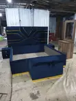 Queen Size Bed Frame with Drawers - 2