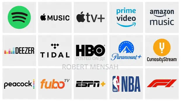 Streaming Services Subscription - Spotify, Apple Music, HBO, and more - 1