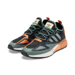 Adidas ZX 2K Boost 'Black Tech Emerald' Sneakers