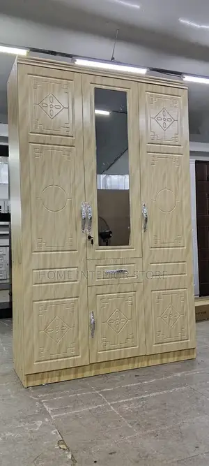 Brand New Lux 3 Door Wardrobe with Mirror & Drawers