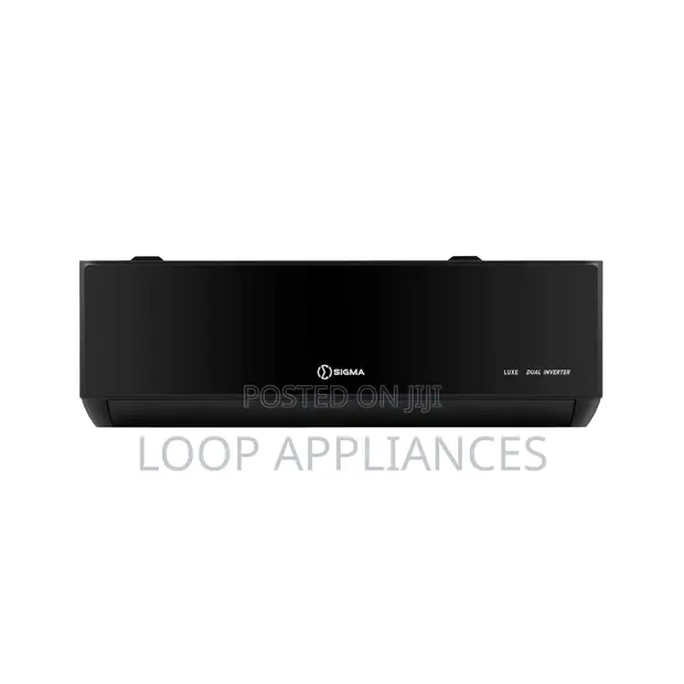 New Sigma 2.0hp Luxe Split R32 Dual Inverter Black AC - SAC-T18LXIV - 1