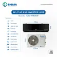 New Sigma 2.0hp Luxe Split R32 Dual Inverter Black AC - SAC-T18LXIV - 2
