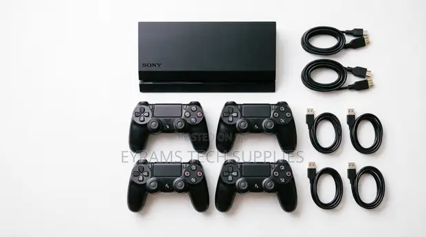 PS4 Original 500GB Console with Voomwa Controller - 1