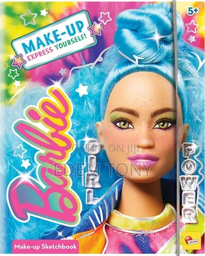 Lisciani Barbie Make-Up Book with Set & Mirror (5+ Yrs)