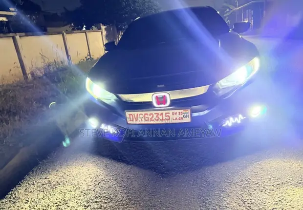 Honda Civic EX 2017 Blue - 1
