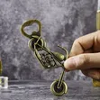 Antique Vintage Motorcycle Wine Bottle Opener - 3