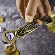 Antique Vintage Motorcycle Wine Bottle Opener - 4