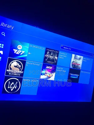PS4 Slim with 6 Games and 2 Controllers