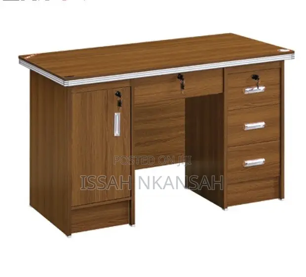 120cm Home Office Desk with Drawers - 1