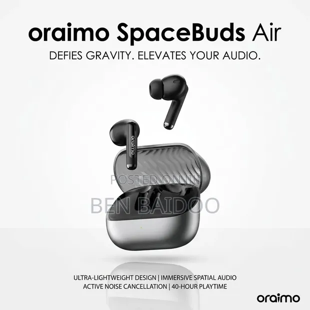 Oraimo Spacebuds Air+ Wireless Earbuds - 1
