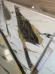 Modern High Gloss UV Marble PVC Wall Tiles - 5