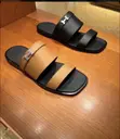 Hermes Classic Slippers - Black Leather - 1
