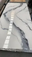 Premium PVC Wall Slate UV Marble Sheet 4ft x 9.5ft - 2