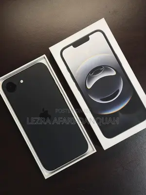 New Apple iPhone 16e 128GB Black