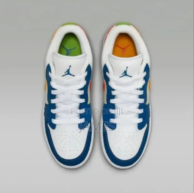 Air Jordan 1 SE Low Multicolor Sneakers - 1