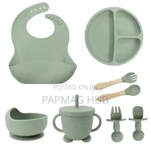 Mothercare Baby Feeding Set - Green