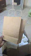 A4 & A5 Paper Bags - White & Brown Kraft - 2
