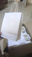 A4 & A5 Paper Bags - White & Brown Kraft - 3