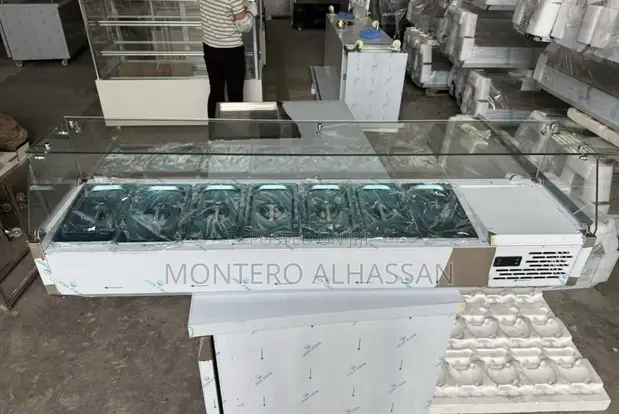 Salad Display Chiller - 7 Bowls - 1