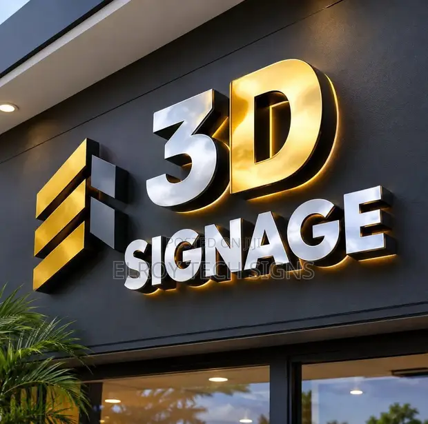 3D Signboard & Facial Sign for Shops, Boutiques, Salons & Restaurants - 1