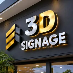 3D Signboard & Facial Sign for Shops, Boutiques, Salons & Restaurants