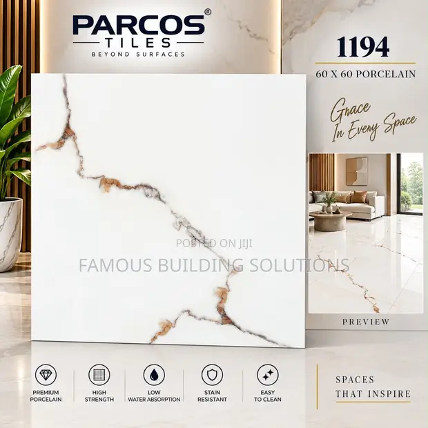 60x60 Polished India Tiles - 1