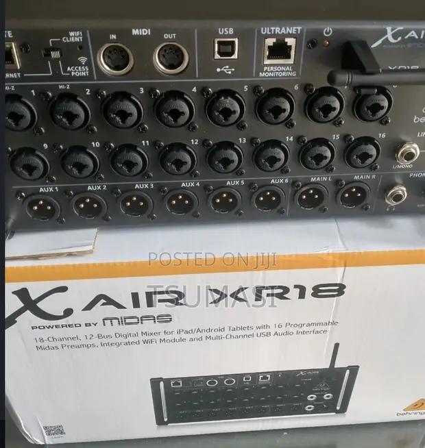 Behringer XR18 18-Channel Digital Mixer - 1