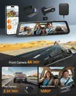 WOLFBOX G900 Tripro 4K 3-Channel Dash Cam + GPS (Open Box) - 2