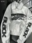Black Air Leather Jacket - 1