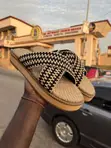 Original Woven Cross Slippers - 2