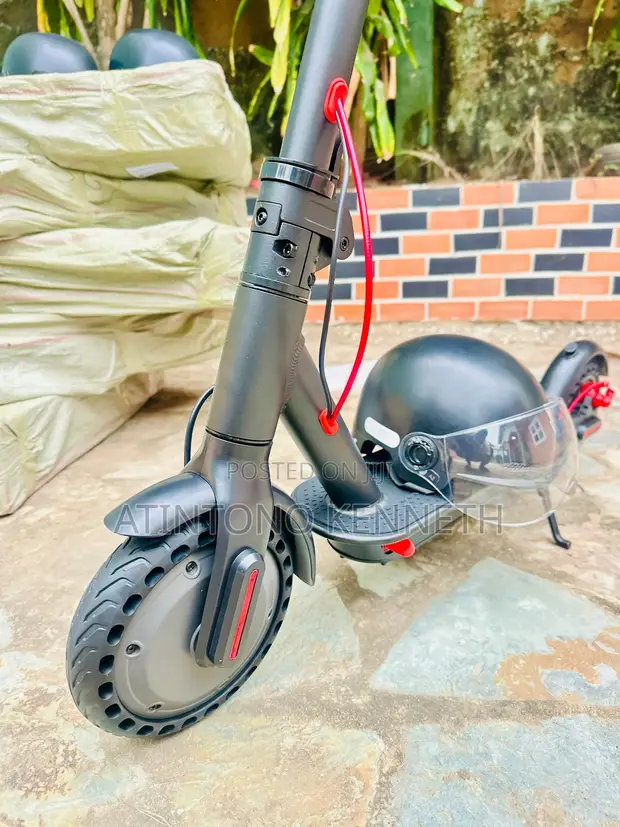 New 2025 Black Electric Scooter - 1