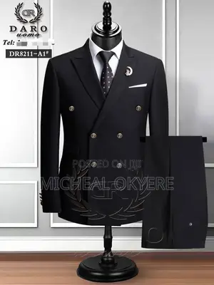 Men's Formal Suit - Black