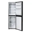 Nasco 196L Black Mirror Bottom Refrigerator - 2