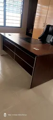 Office Desk, Chair, and Cabinet Set - 2