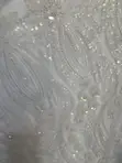 Quality Beaded Lace Fabric - 1