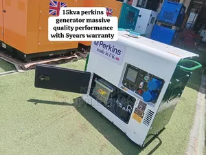 15kVA Perkins Diesel Generator - Brand New, 5-Year Warranty