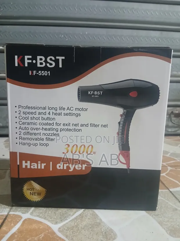 Kemei Professional Hair Dryer with Comb - 1