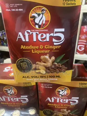 After 5 Atadwe & Ginger Liqueur 100ml x 12