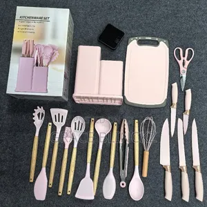 19-Piece Silicone Kitchenware Set